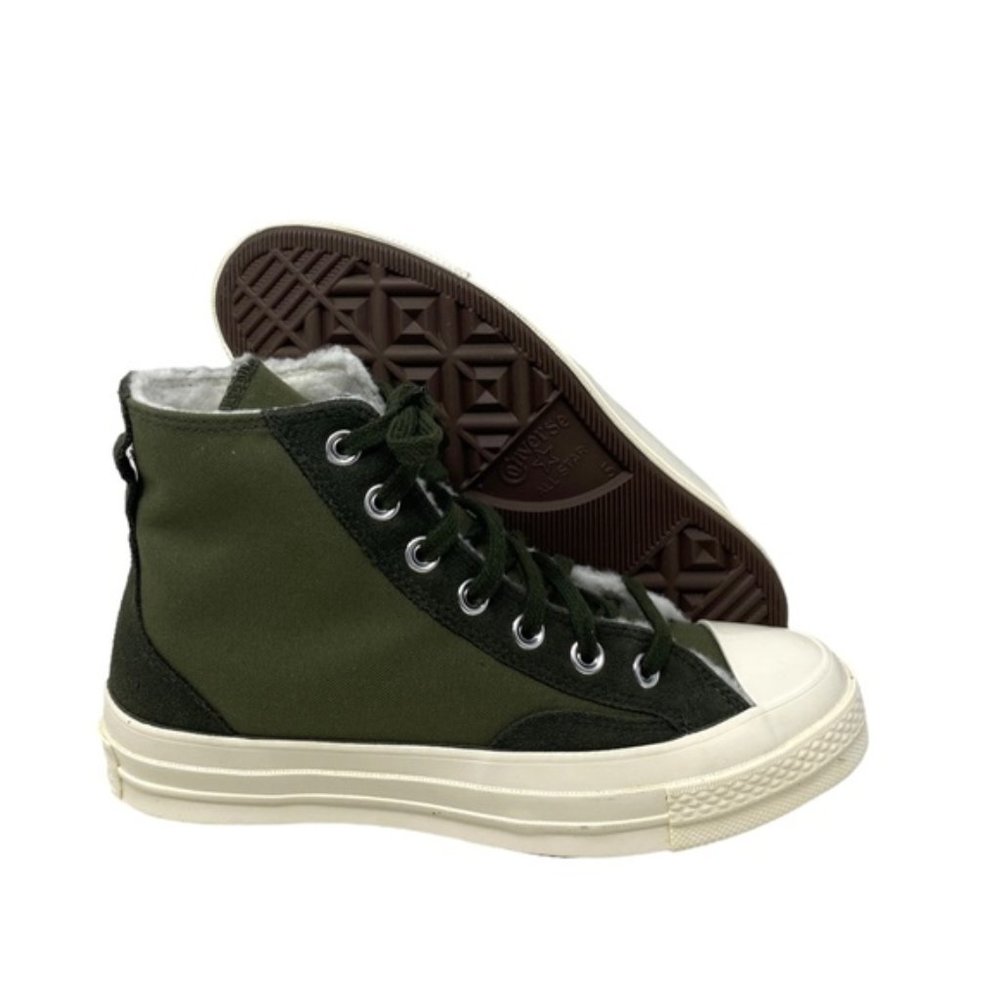Converse Chuck 70 Shoes For Men Casual Khaki Canvas High Top Sneakers A05055C - Picture 10 of 11